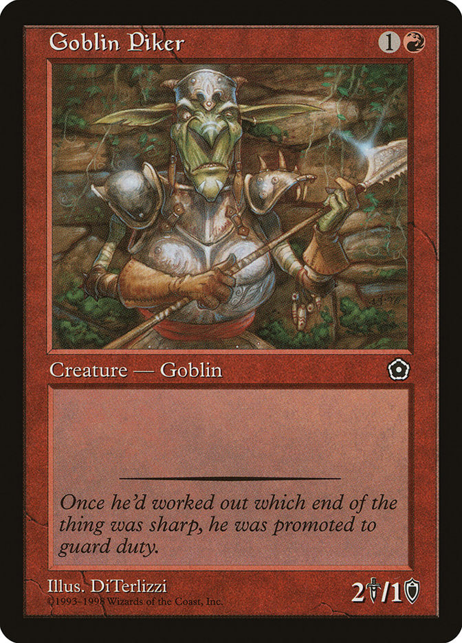 Goblin Piker [Portal Second Age] | KingTCG.ca