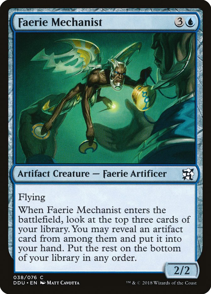 Faerie Mechanist [Duel Decks: Elves vs. Inventors] | KingTCG.ca