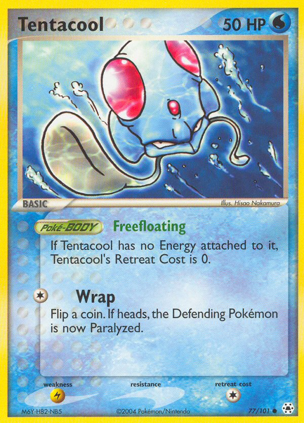 Tentacool (77/101) [EX: Hidden Legends] | KingTCG.ca