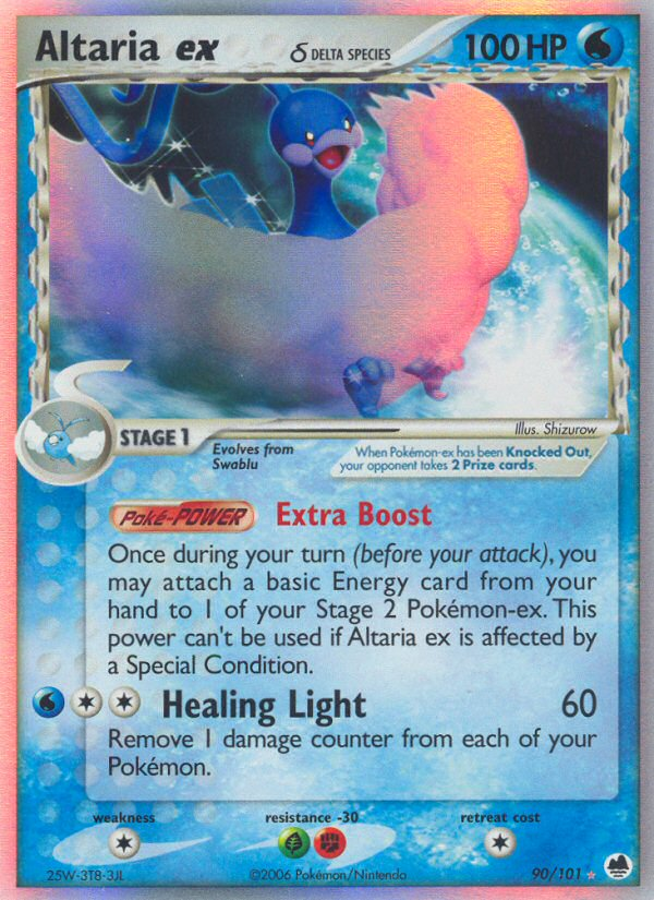 Altaria ex (90/101) (Delta Species) [EX: Dragon Frontiers] | KingTCG.ca