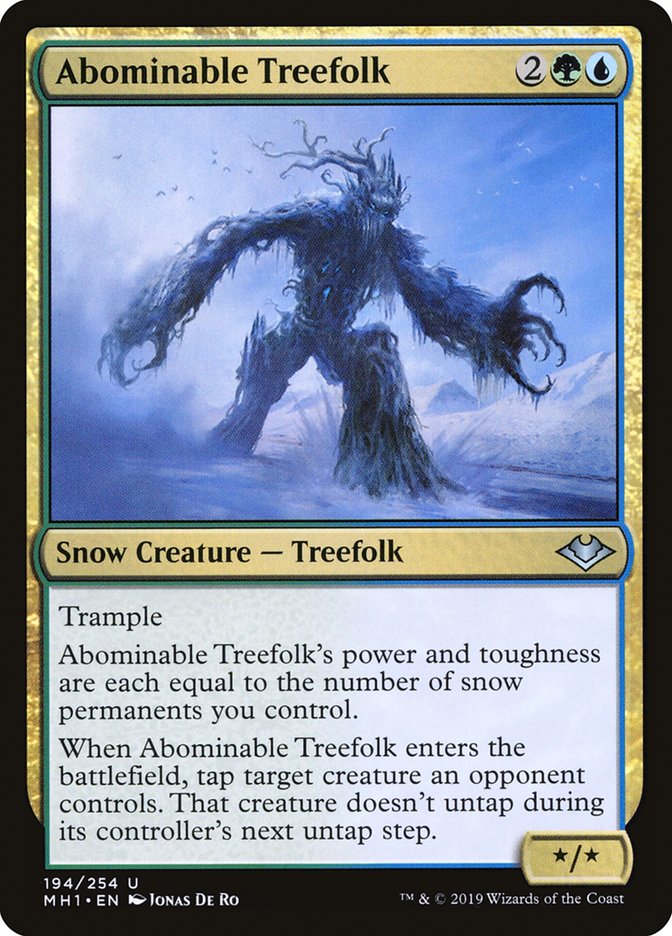 Abominable Treefolk [Modern Horizons] | KingTCG.ca