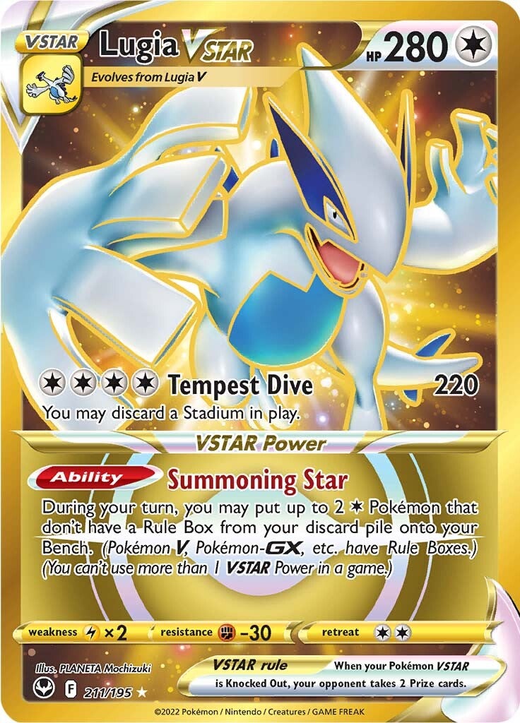 Lugia VSTAR (211/195) [Sword & Shield: Silver Tempest] | KingTCG.ca