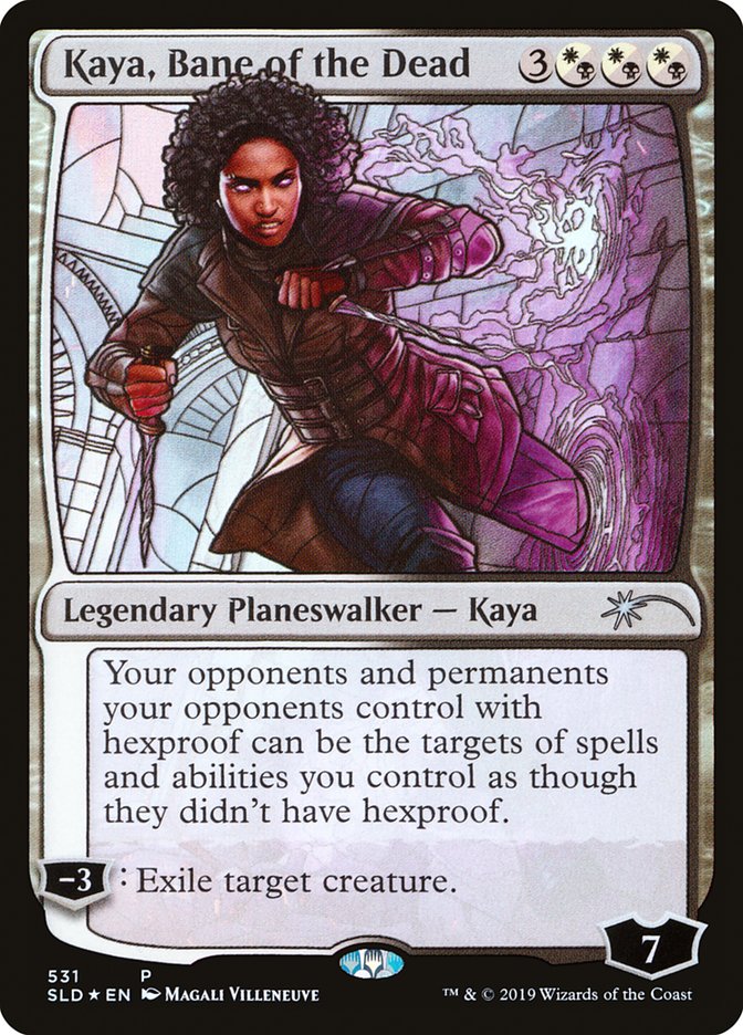 Kaya, Bane of the Dead (Stained Glass) [Secret Lair Drop Promos] | KingTCG.ca