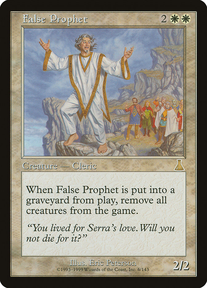 False Prophet [Urza's Destiny] | KingTCG.ca