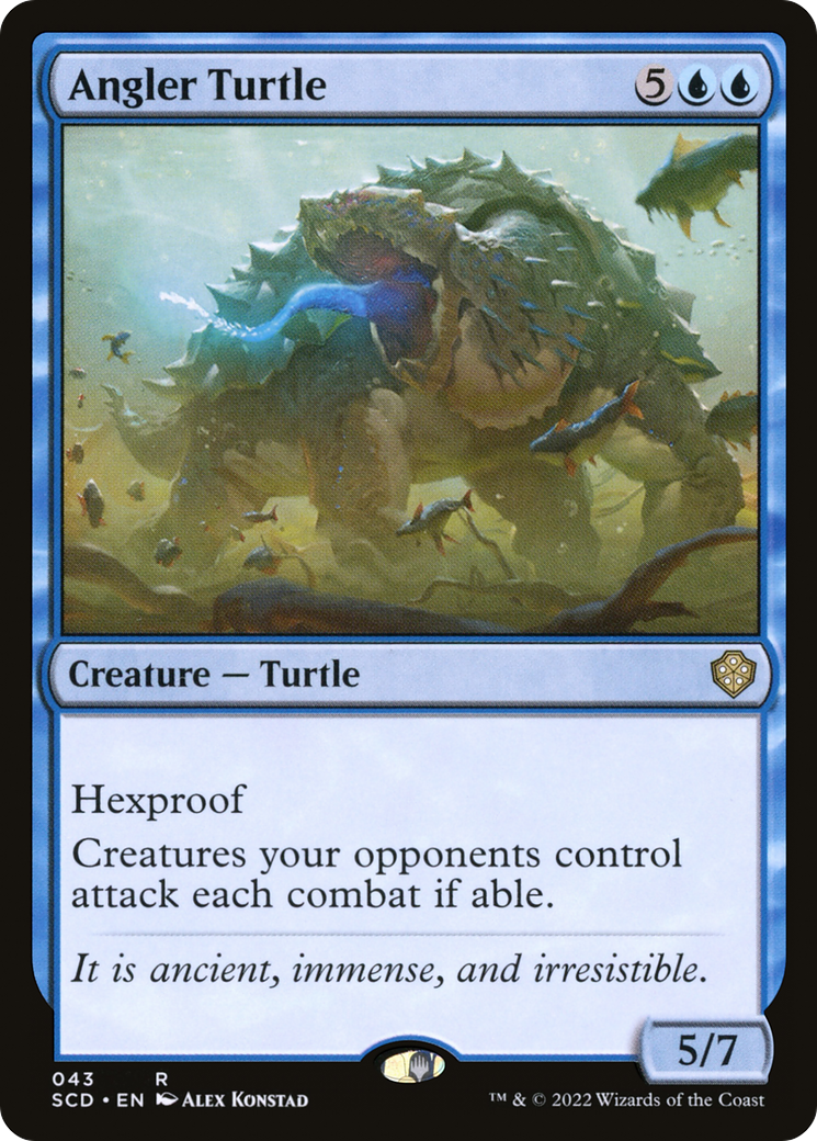 Angler Turtle [Starter Commander Decks] | KingTCG.ca