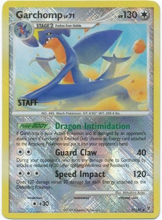 Garchomp (5/147) (Championship Promo Staff) [Platinum: Supreme Victors] | KingTCG.ca