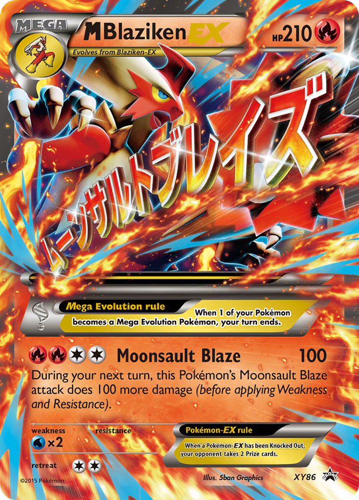 M Blaziken EX (XY86) [XY: Black Star Promos] | KingTCG.ca