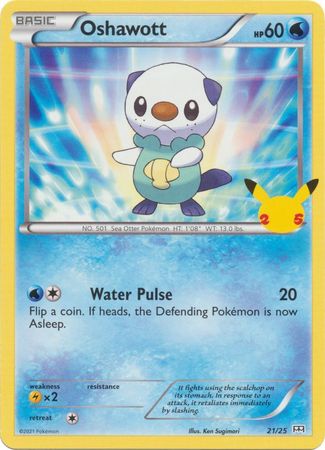 Oshawott (21/25) [McDonald's 25th Anniversary] | KingTCG.ca