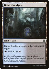 Dimir Guildgate [Zendikar Rising Commander] | KingTCG.ca