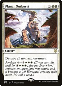 Planar Outburst [Zendikar Rising Commander] | KingTCG.ca