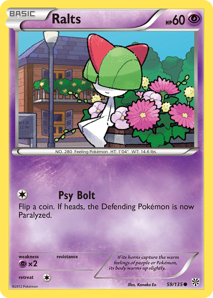 Ralts (59/135) [Black & White: Plasma Storm] | KingTCG.ca