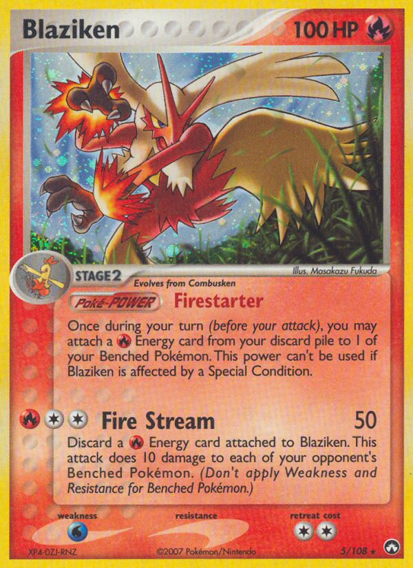 Blaziken (5/108) [EX: Power Keepers] | KingTCG.ca