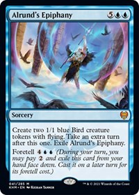 Alrund's Epiphany [Kaldheim Promos] | KingTCG.ca