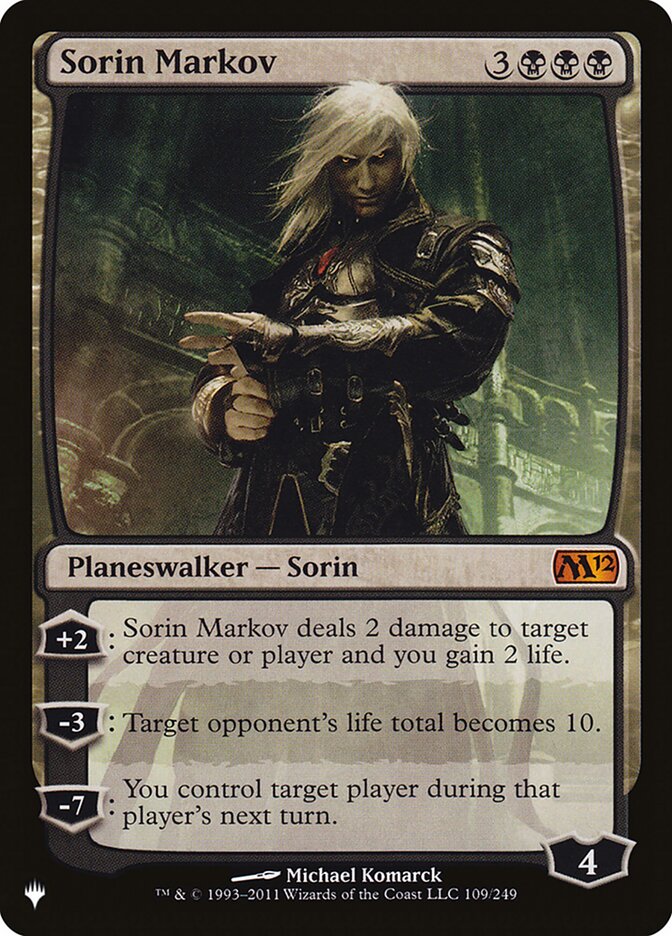 Sorin Markov [The List] | KingTCG.ca