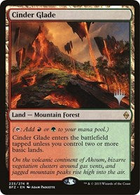 Cinder Glade [Promo Pack: Kaldheim] | KingTCG.ca