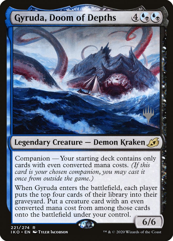 Gyruda, Doom of Depths (Promo Pack) [Ikoria: Lair of Behemoths Promos] | KingTCG.ca