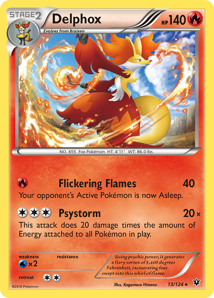 Delphox (13/124) [XY: Fates Collide] | KingTCG.ca