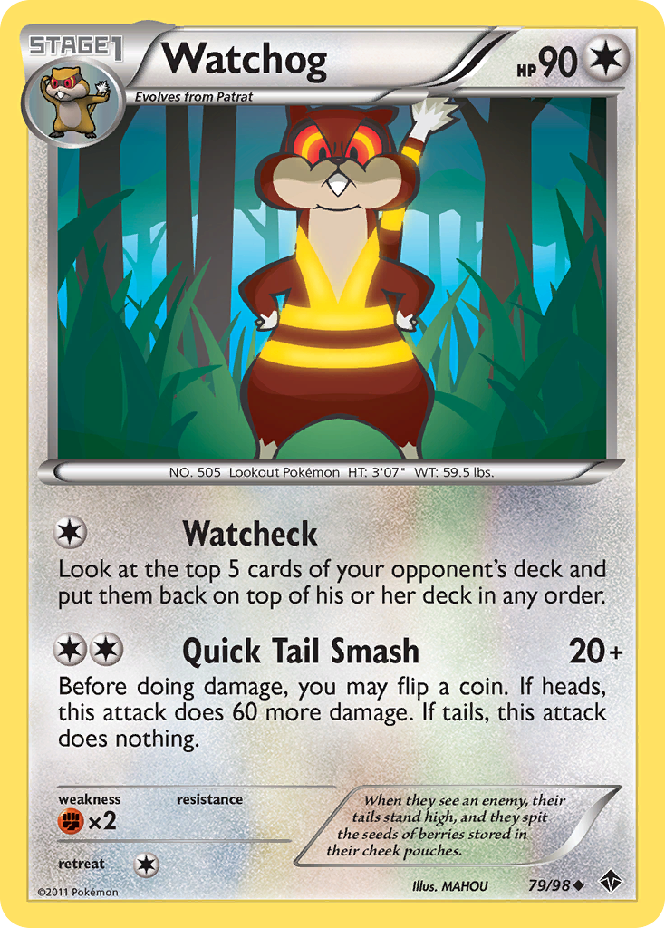 Watchog (79/98) [Black & White: Emerging Powers] | KingTCG.ca