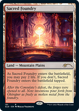 Sacred Foundry [Secret Lair Drop Series] | KingTCG.ca