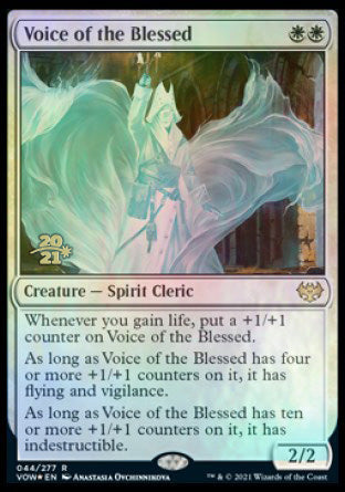 Voice of the Blessed [Innistrad: Crimson Vow Prerelease Promos] | KingTCG.ca