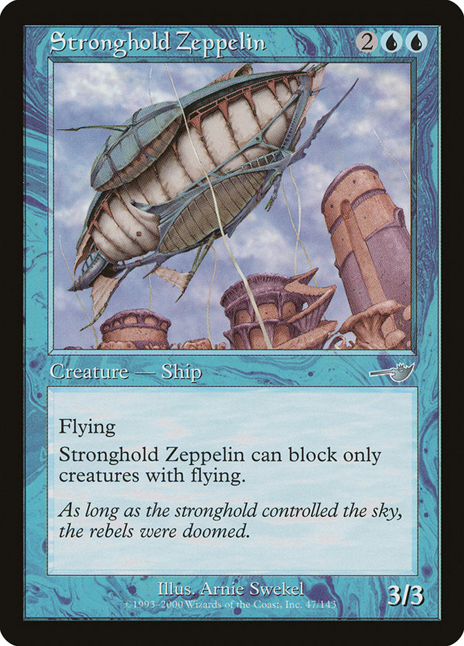 Stronghold Zeppelin [Nemesis] | KingTCG.ca