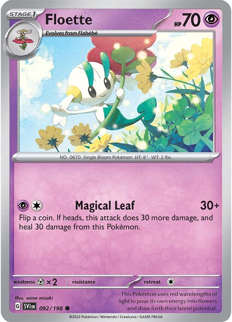 Floette (092/198) [Scarlet & Violet: Base Set] | KingTCG.ca