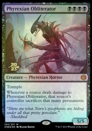 Phyrexian Obliterator [Phyrexia: All Will Be One Prerelease Promos] | KingTCG.ca