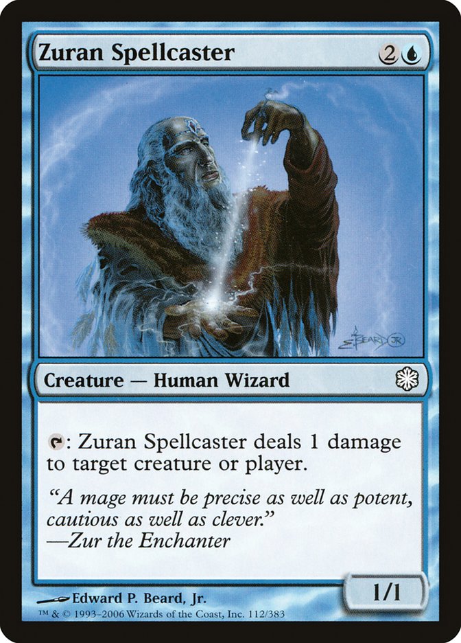 Zuran Spellcaster [Coldsnap Theme Decks] | KingTCG.ca