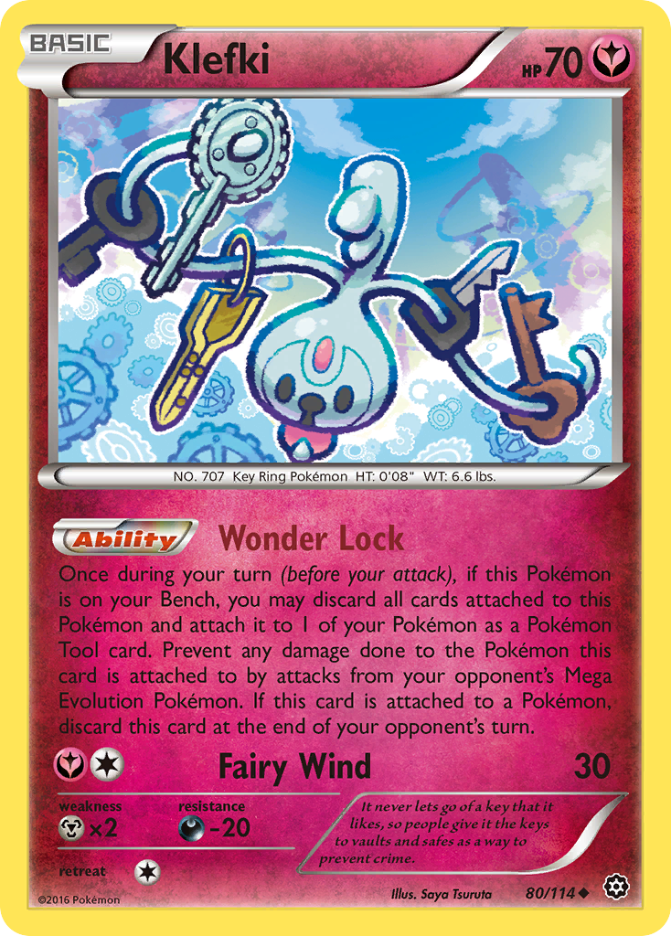 Klefki (80/114) [XY: Steam Siege] | KingTCG.ca