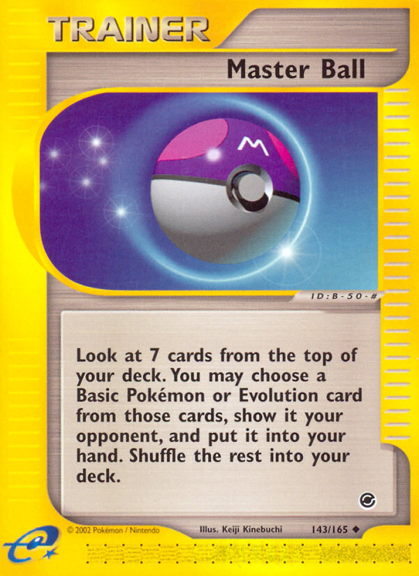 Master Ball (143/165) [Expedition: Base Set] | KingTCG.ca