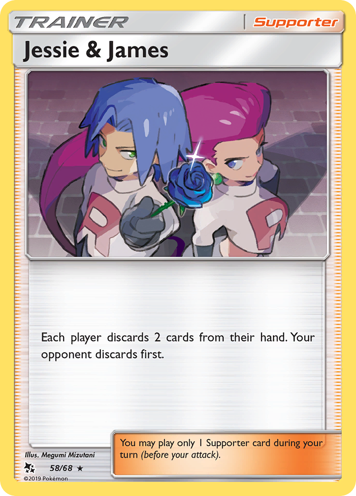 Jessie & James (58/68) [Sun & Moon: Hidden Fates] | KingTCG.ca