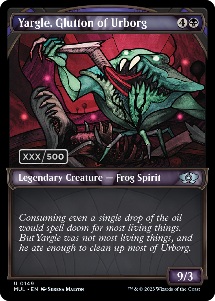 Yargle, Glutton of Urborg (Serialized) [Multiverse Legends] | KingTCG.ca