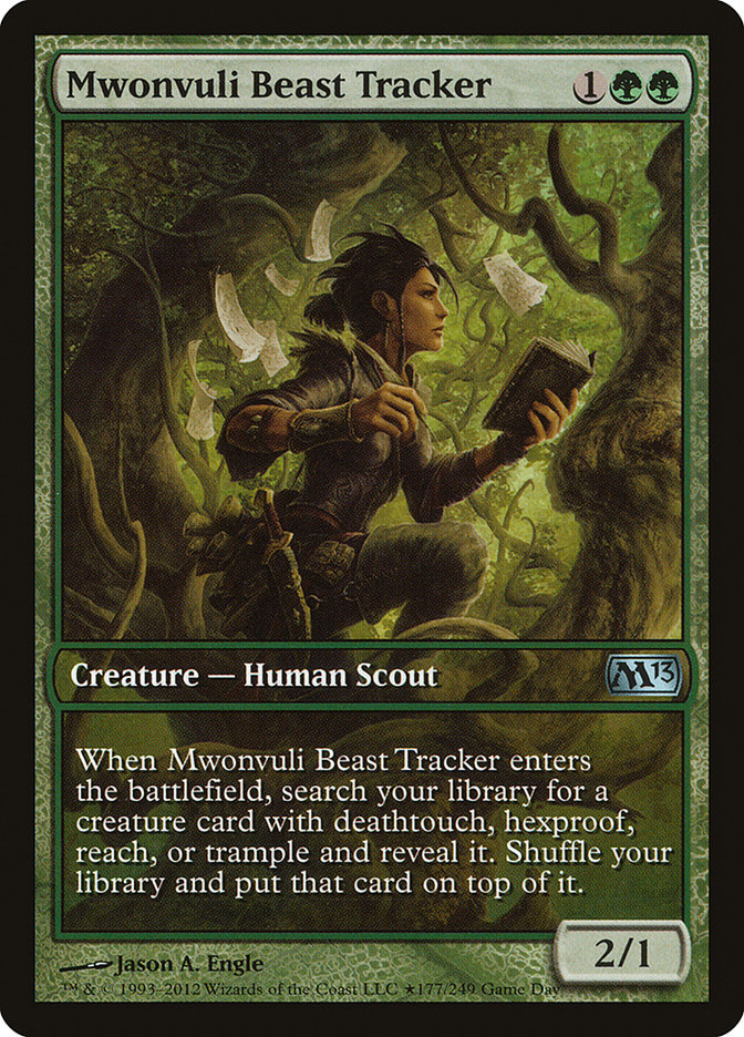 Mwonvuli Beast Tracker [Magic 2013 Promos] | KingTCG.ca