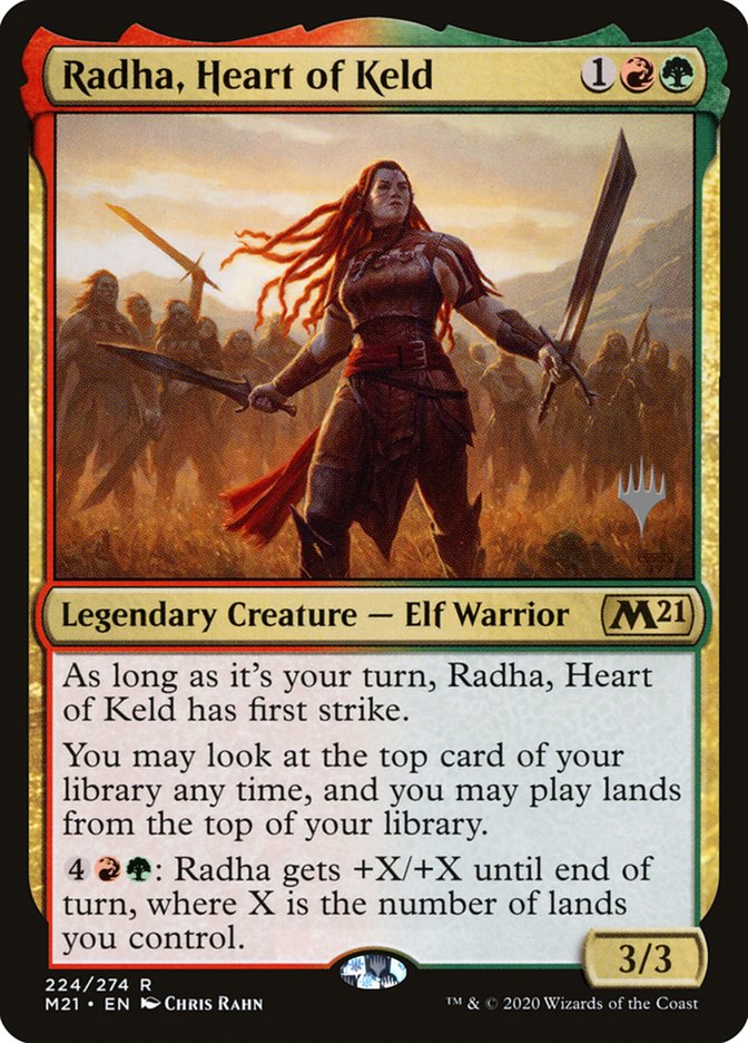 Radha, Heart of Keld (Promo Pack) [Core Set 2021 Promos] | KingTCG.ca