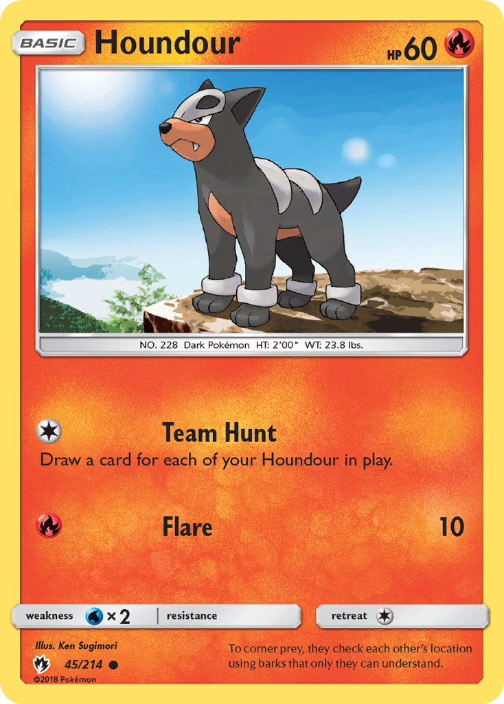 Houndour (45/214) [Sun & Moon: Lost Thunder] | KingTCG.ca