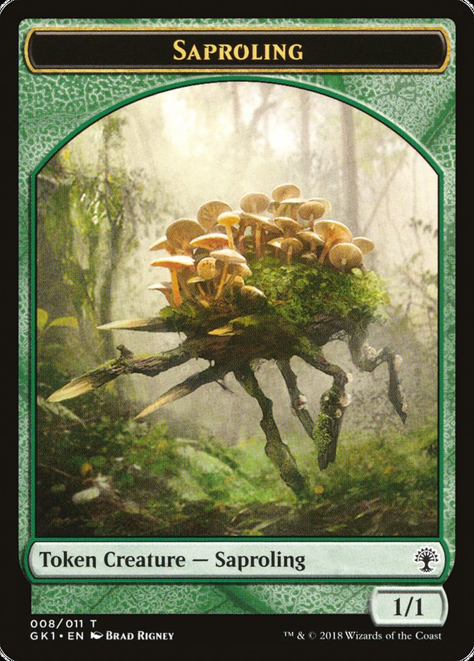 Saproling // Elf Knight [GRN Guild Kit Tokens] | KingTCG.ca