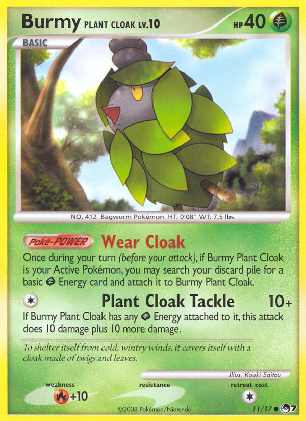 Burmy Plant Cloak (11/17) [POP Series 7] | KingTCG.ca