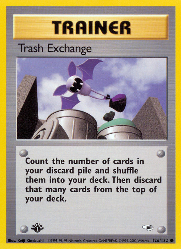 Trash Exchange (126/132) [Gym Heroes 1st Edition] | KingTCG.ca