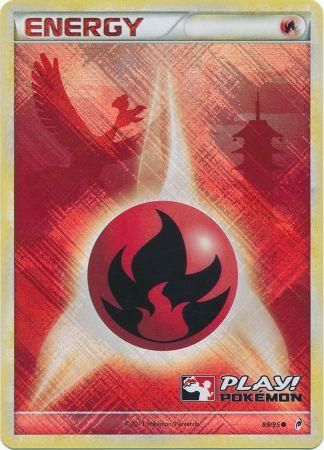 Fire Energy (89/95) (Play Pokemon Promo) [HeartGold & SoulSilver: Call of Legends] | KingTCG.ca