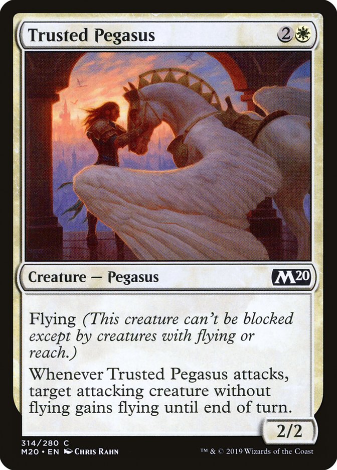 Trusted Pegasus [Core Set 2020] | KingTCG.ca