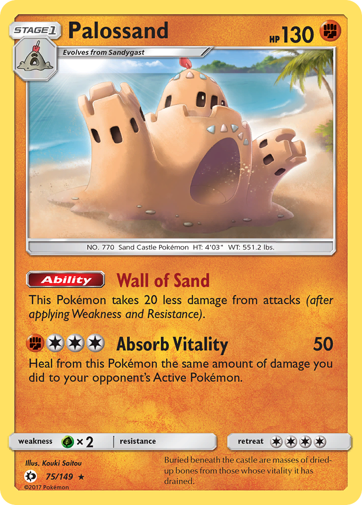 Palossand (75/149) [Sun & Moon: Base Set] | KingTCG.ca