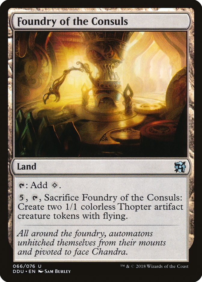 Foundry of the Consuls [Duel Decks: Elves vs. Inventors] | KingTCG.ca