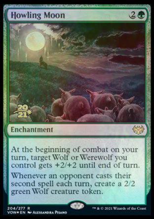 Howling Moon [Innistrad: Crimson Vow Prerelease Promos] | KingTCG.ca