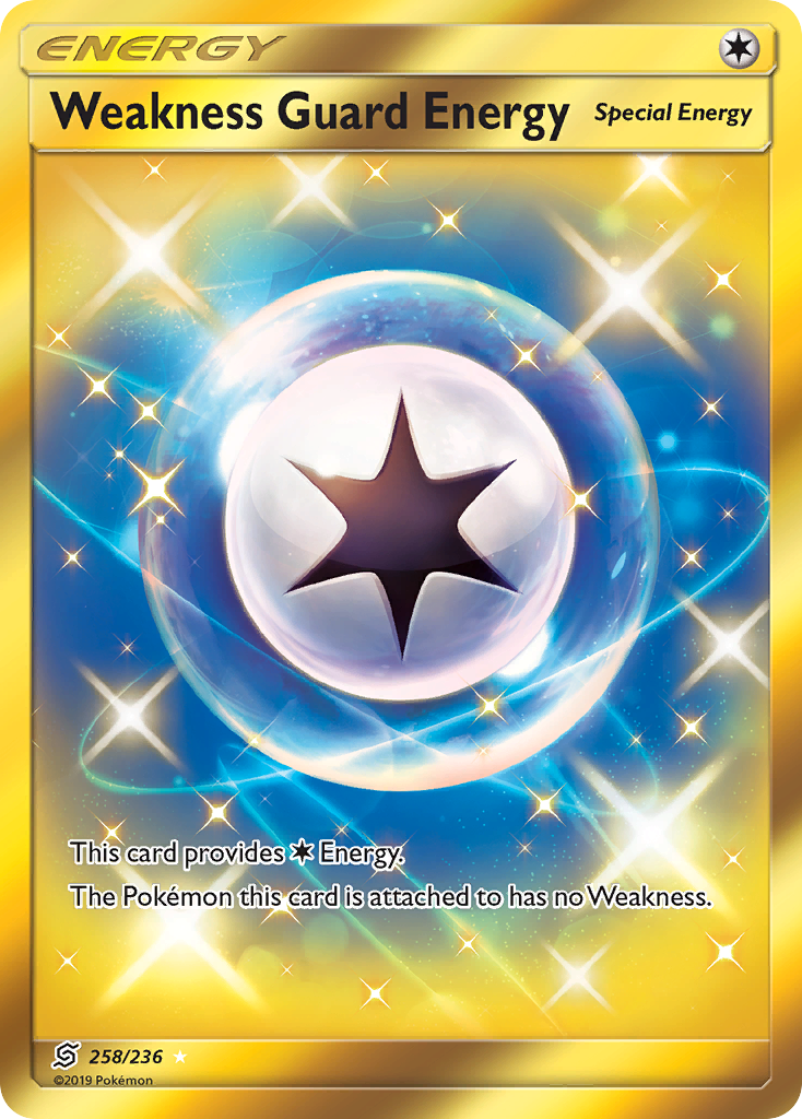 Weakness Guard Energy (258/236) [Sun & Moon: Unified Minds] | KingTCG.ca