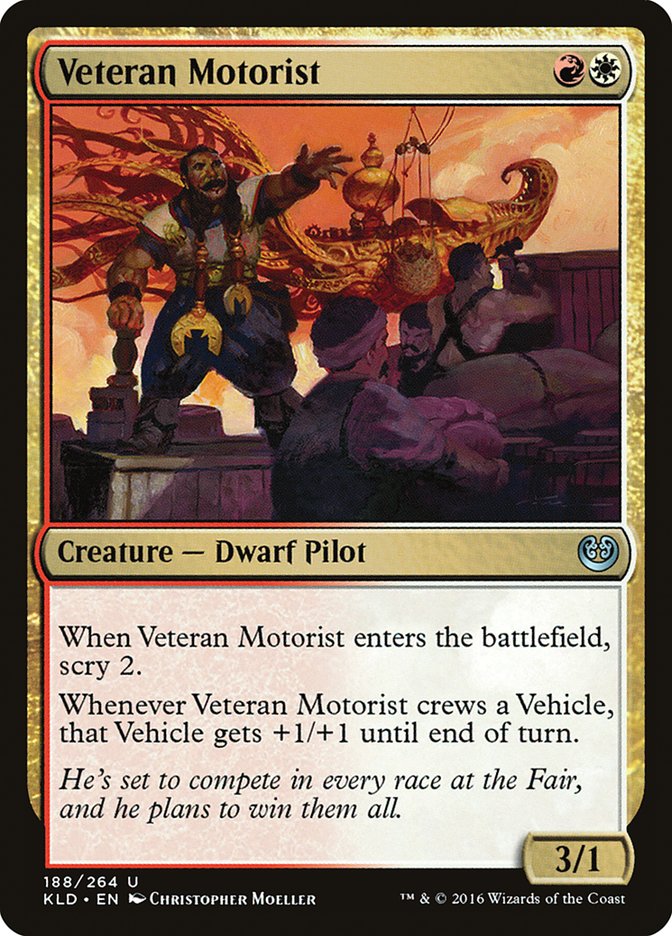 Veteran Motorist [Kaladesh] | KingTCG.ca