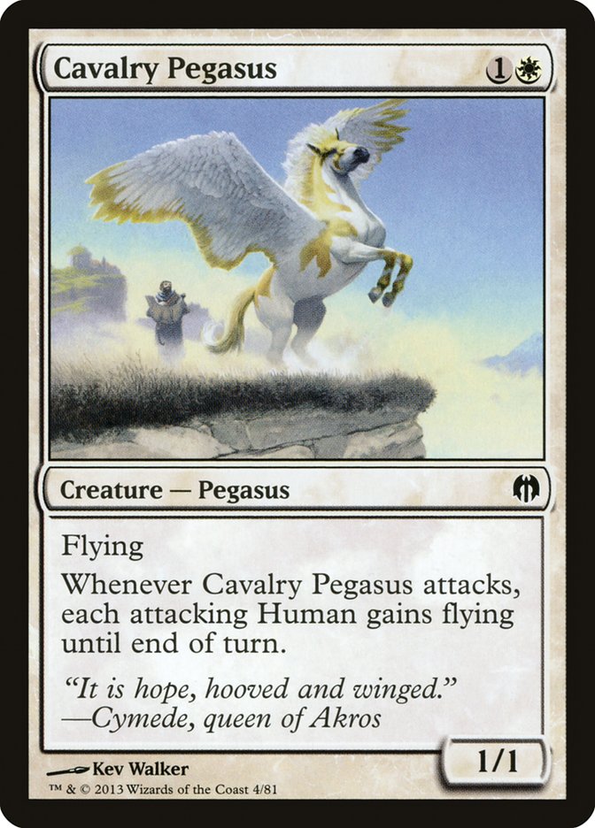 Cavalry Pegasus [Duel Decks: Heroes vs. Monsters] | KingTCG.ca