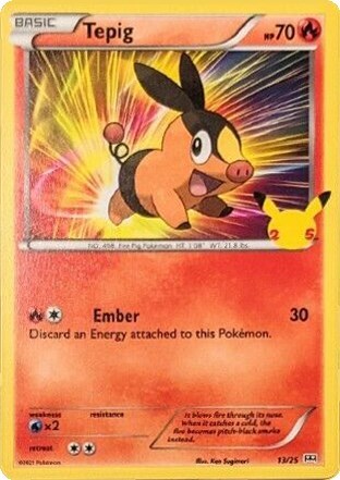 Tepig (13/25) [McDonald's 25th Anniversary] | KingTCG.ca