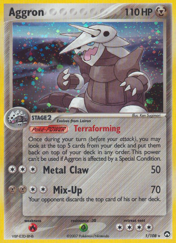 Aggron (1/108) [EX: Power Keepers] | KingTCG.ca