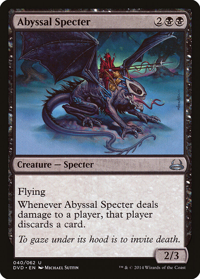 Abyssal Specter (Divine vs. Demonic) [Duel Decks Anthology] | KingTCG.ca