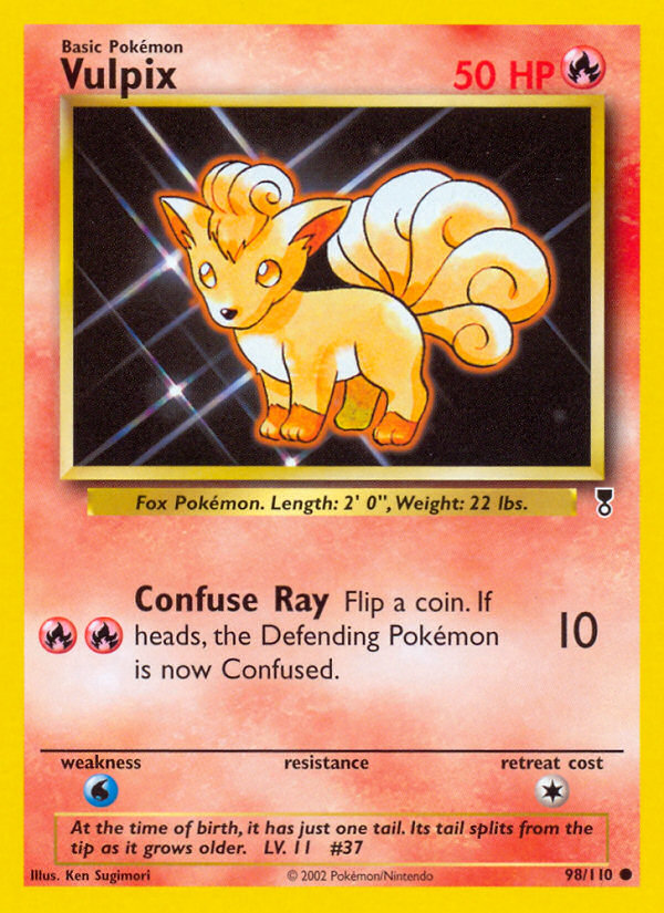 Vulpix (98/110) [Legendary Collection] | KingTCG.ca